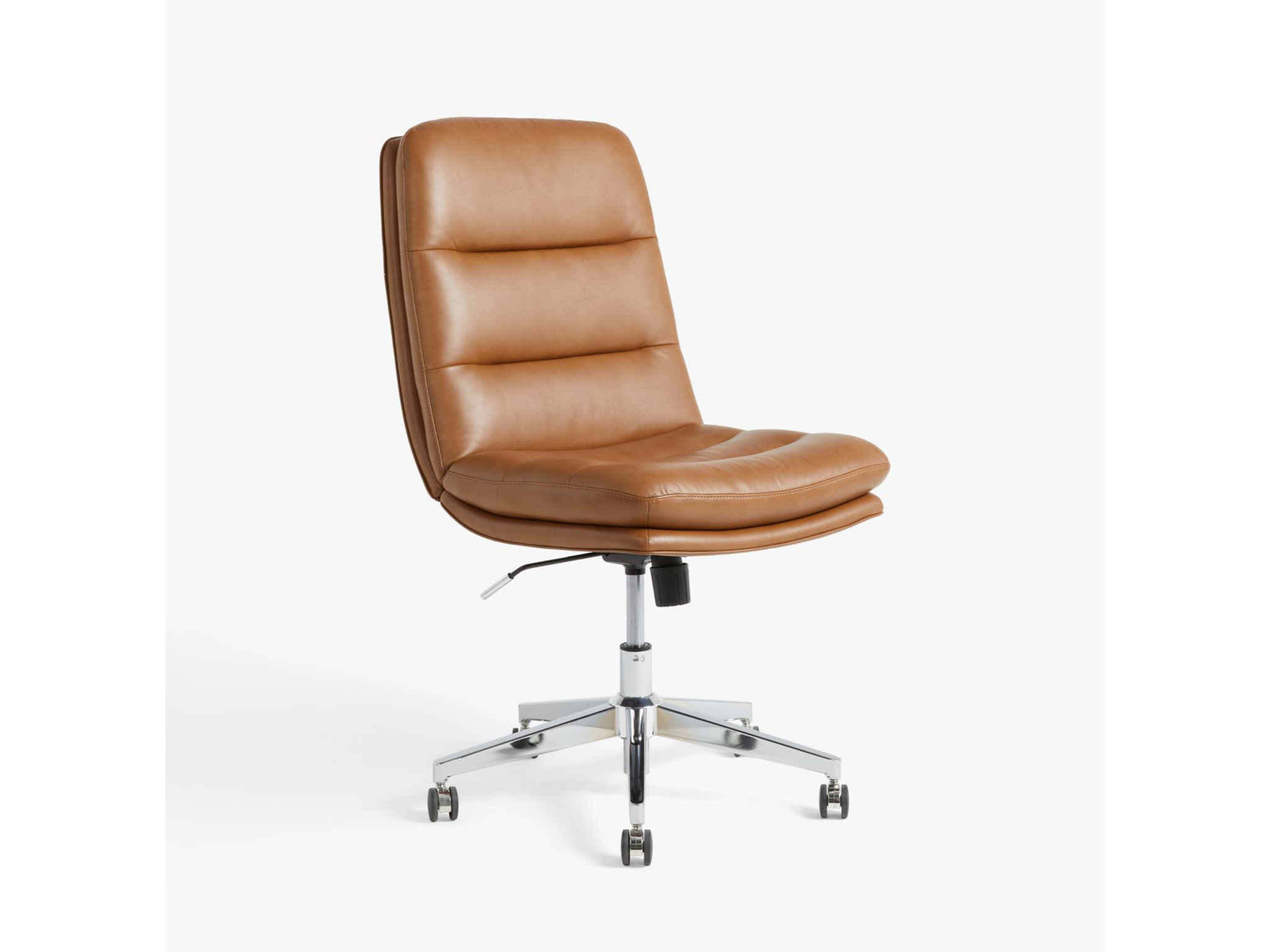 Armless office chairs with 2024 lumbar support